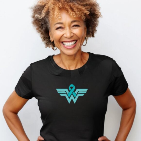 Ovarian Cancer Awareness Shirt: Warrior Support Tee - Picture 1 of 4